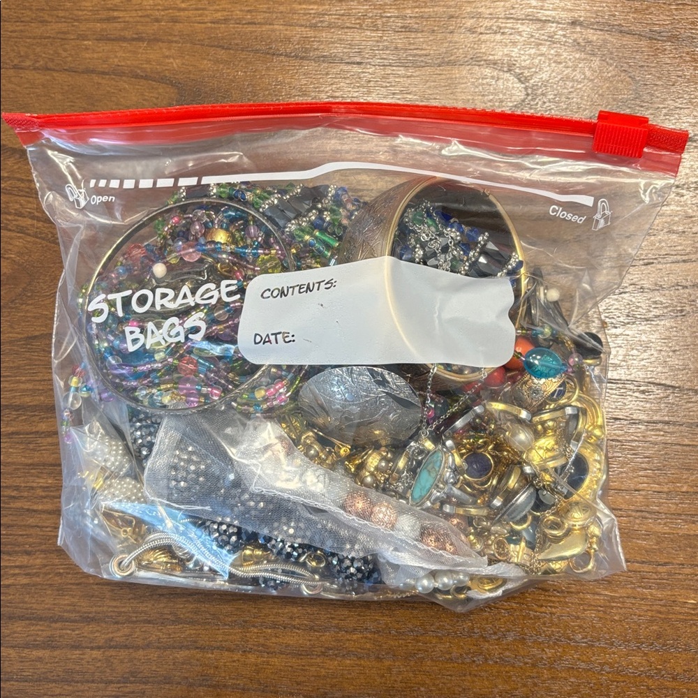 Lot of Vintage Multicolor Jewelry Collection